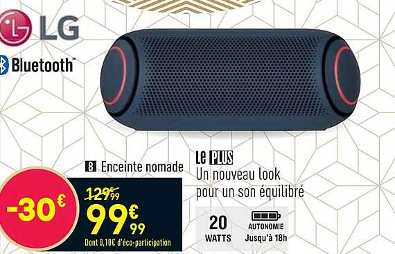 Enceinte Nomade Lg
