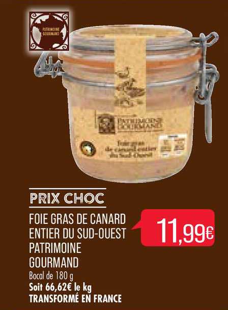 foie gras de canard entier du sud-ouest patrimoine gourmand