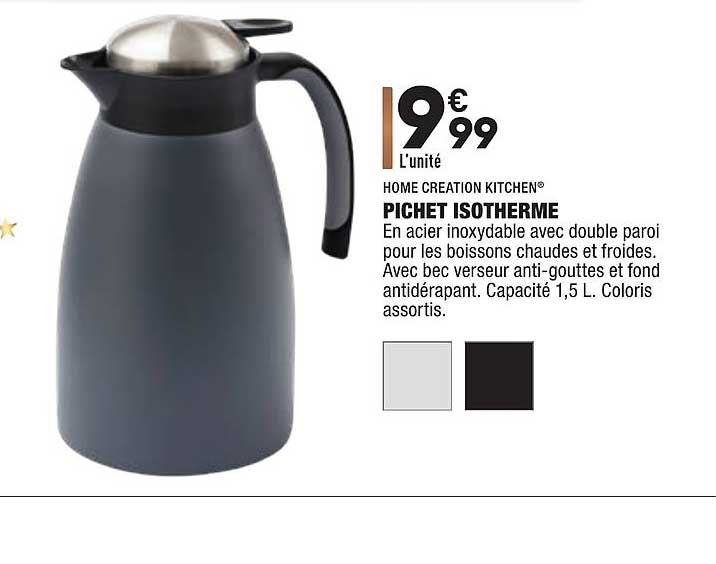 Home Creation Kitchen Pichet Isotherme