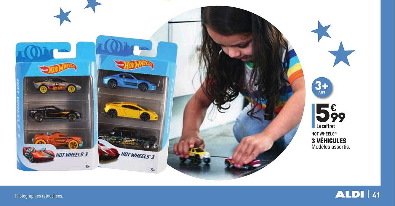 hot wheels 3 véhicules