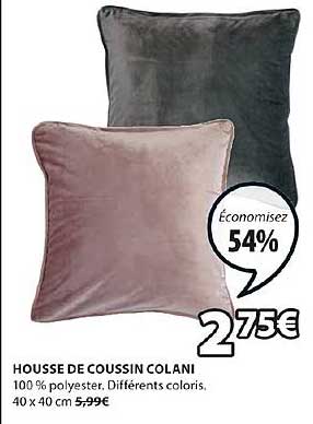 housse de coussin colani