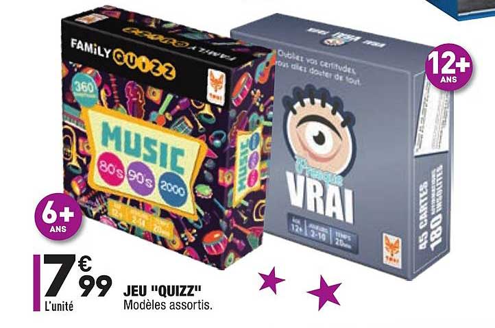 jeu "quizz"