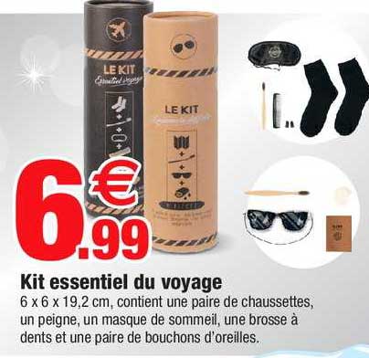 Kit Essentiel Du Voyage