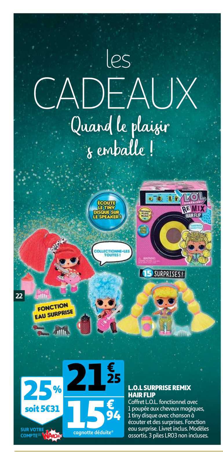 l.o.l surprise remix hair flip