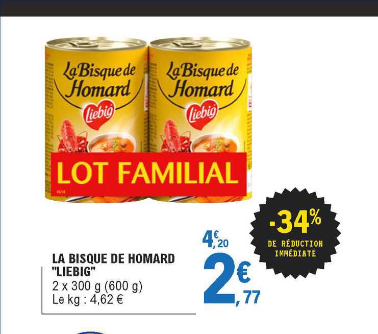 la bisque de homard "liebig"