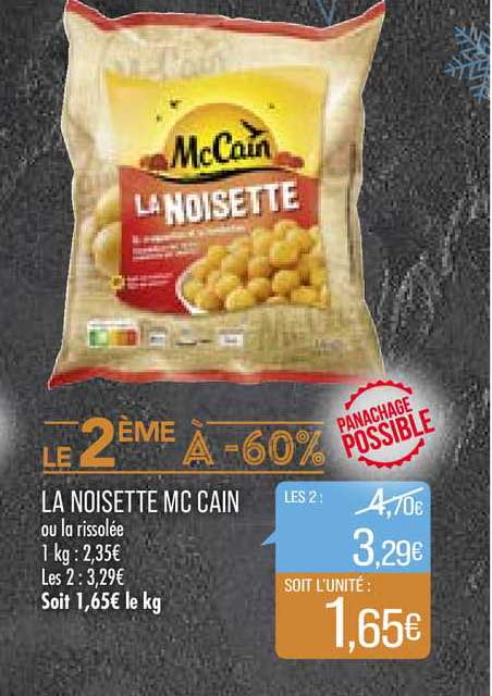 la noisette mc cain