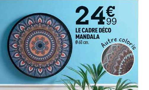 le cadre déco mandala