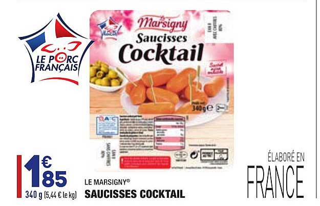 Le Marsigny Saucisses Cocktail