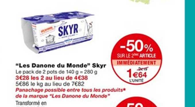 Les "danone Du Monde" Skyr