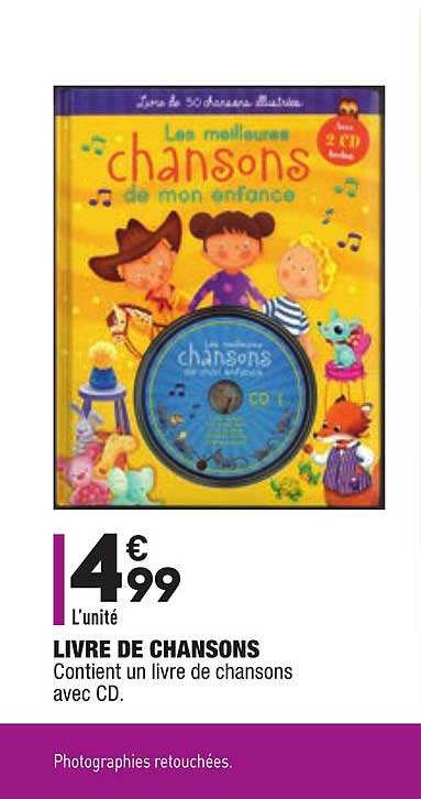 Livre De Chansons