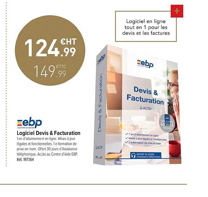 logiciel devis & facturation ebp