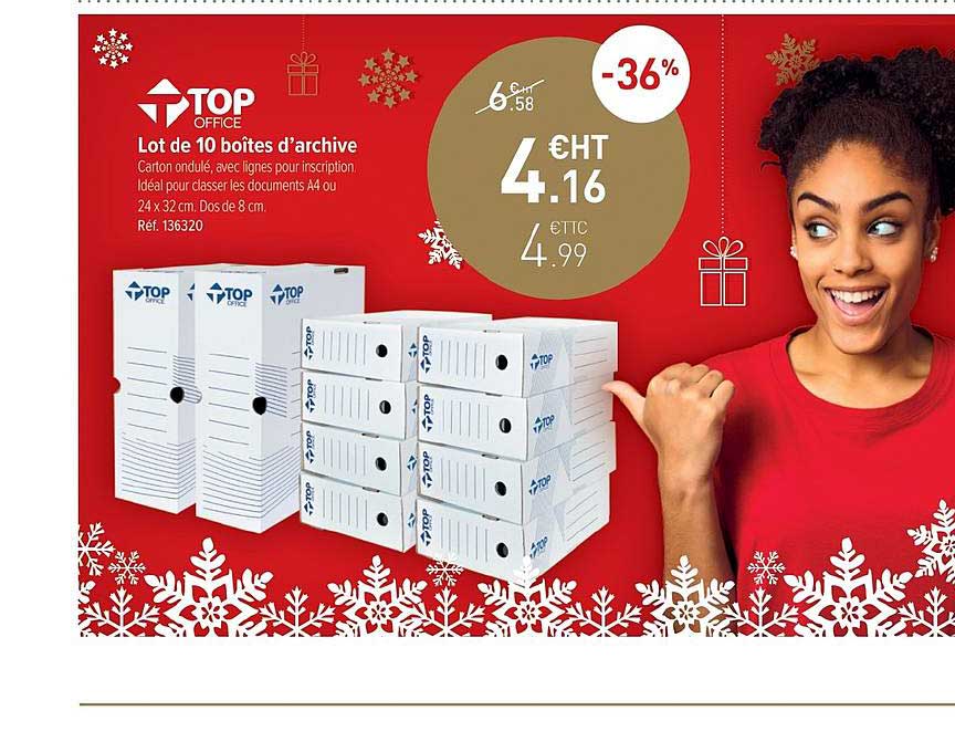 lot de 10 boites d'archive