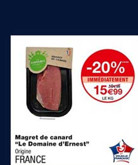 magret de canard "le domaine d'ernest"