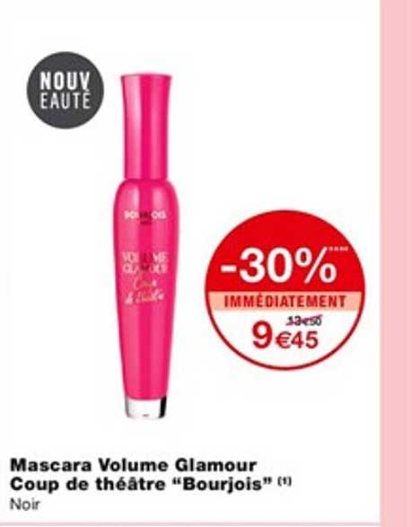 mascara volume glamour coup de théâtre "bourjois"