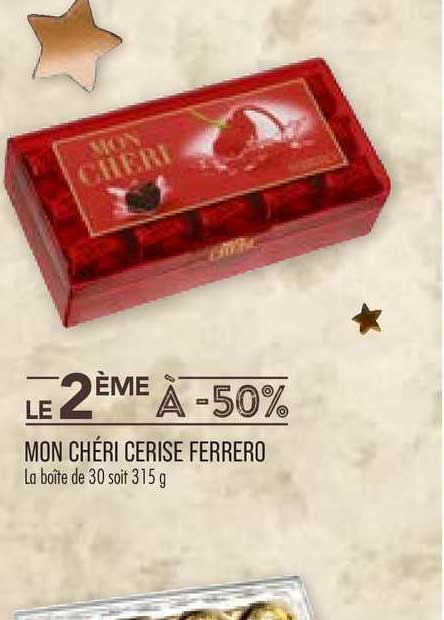 mon chéri cerise ferrero