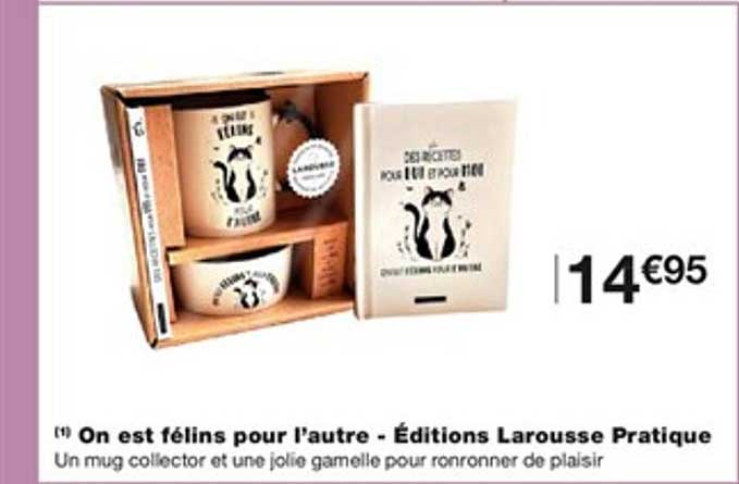 on est félins pour l'autre - éditions larousse pratique