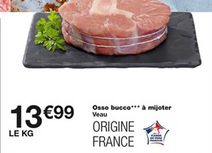 osso bucco à mijoter veau