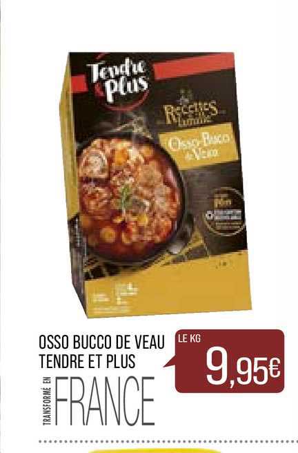 osso bucco de veau tendre et plus