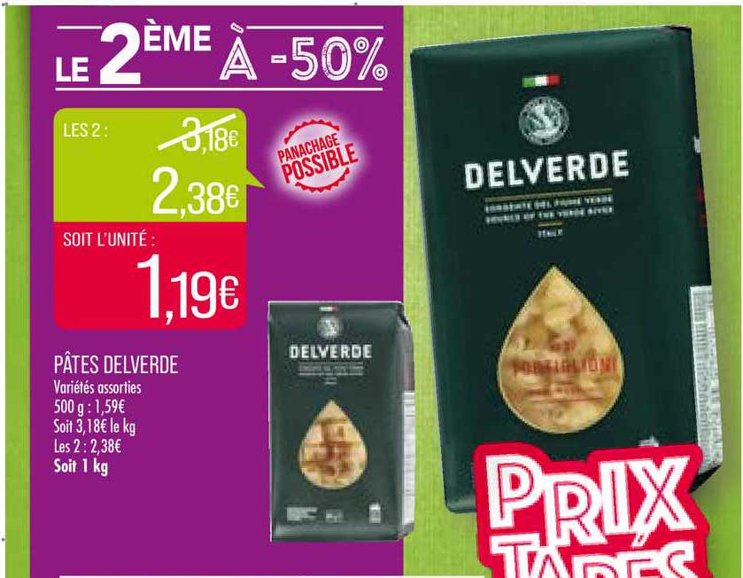 Pâtes Delverde