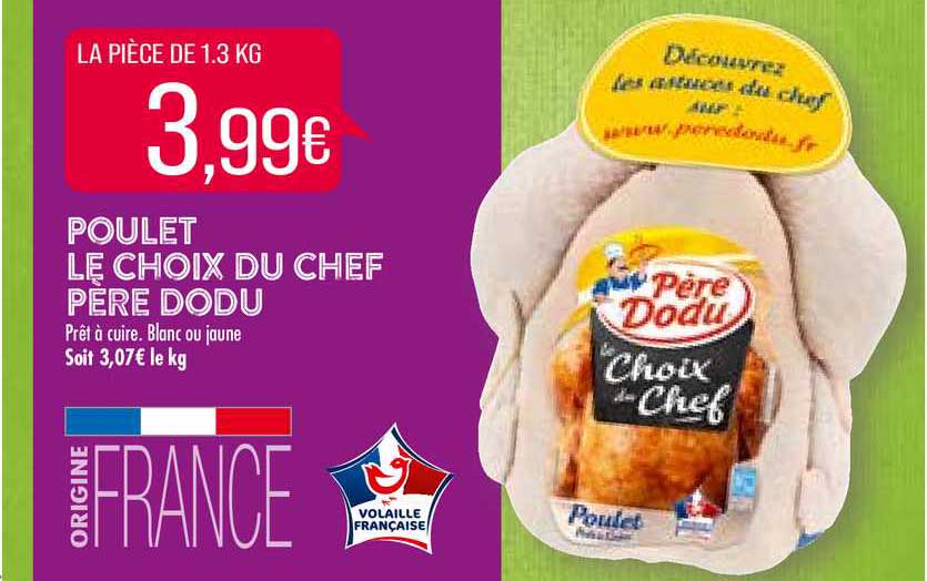 poulet le choix du chef père dodu
