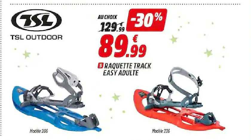 raquette track easy adulte tsl outdoor