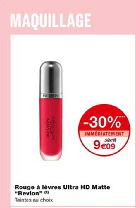 rouge à lèvres ultra hd matte "revlon"