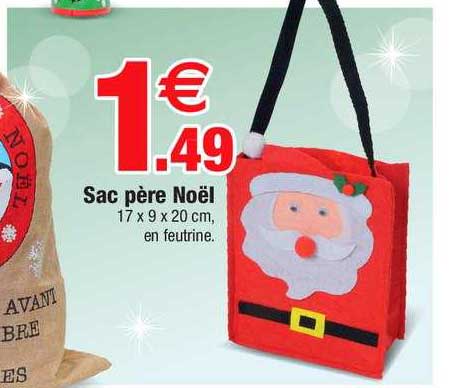 sac père noël