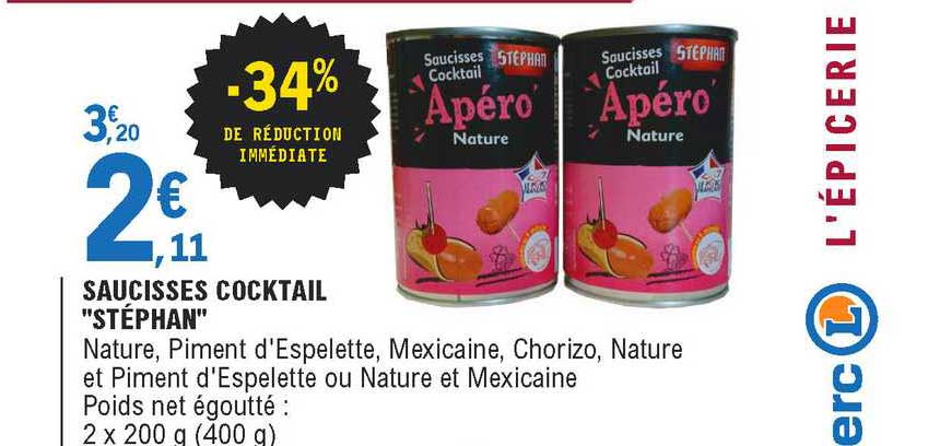 Saucisses Cocktail "stéphan"
