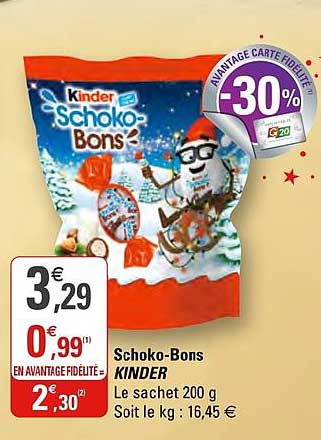 schoko bons kinder