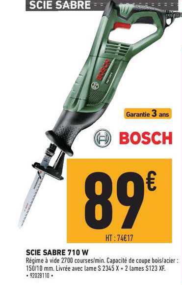 Scie Sabre 710 W Bosch