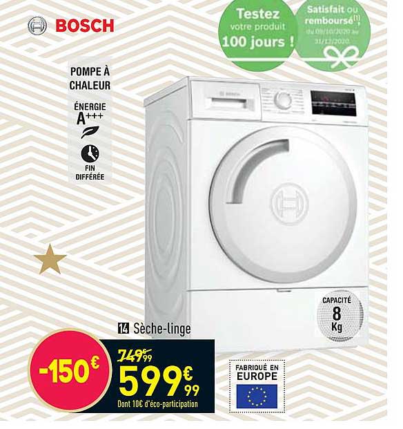 sèche-linge bosch