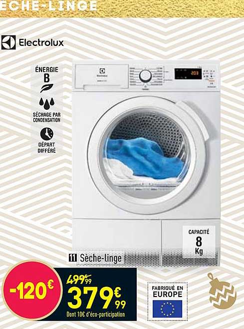 sèche-linge électrolux