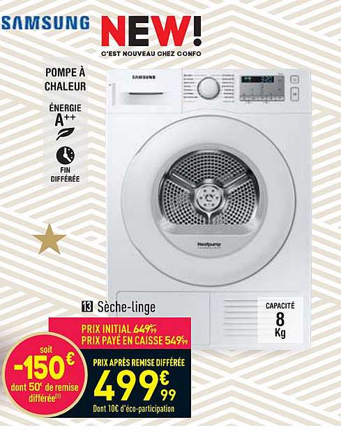 sèche-linge samsung