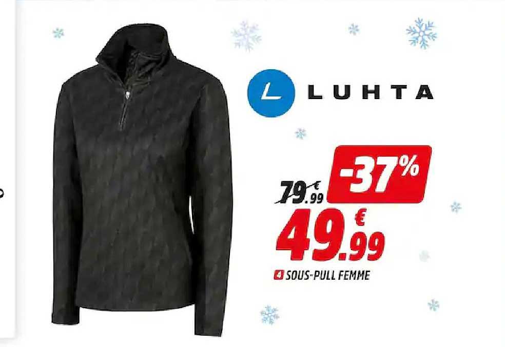sous-pull femme luhta