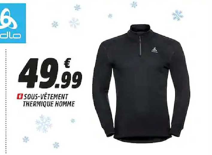 sous-vêtement thermique homme