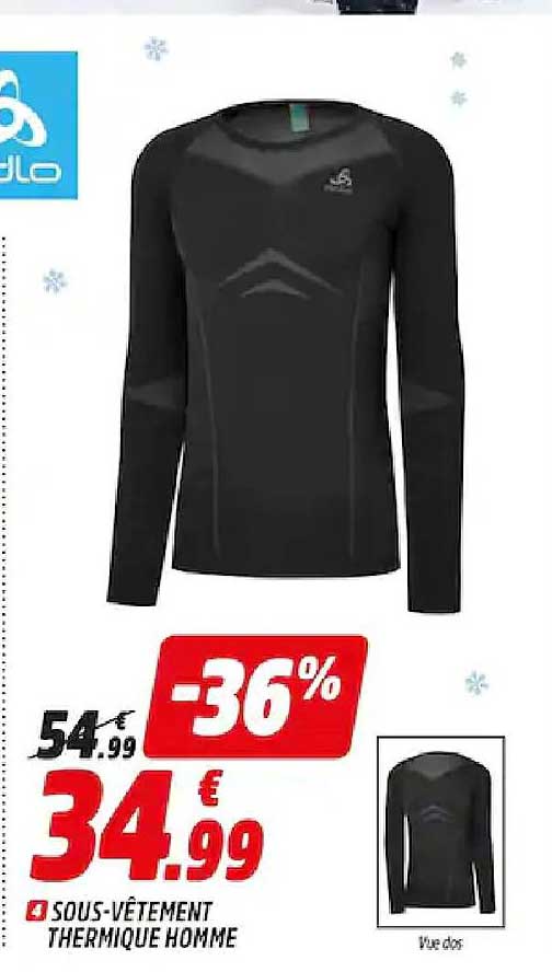 sous-vêtement thermique homme