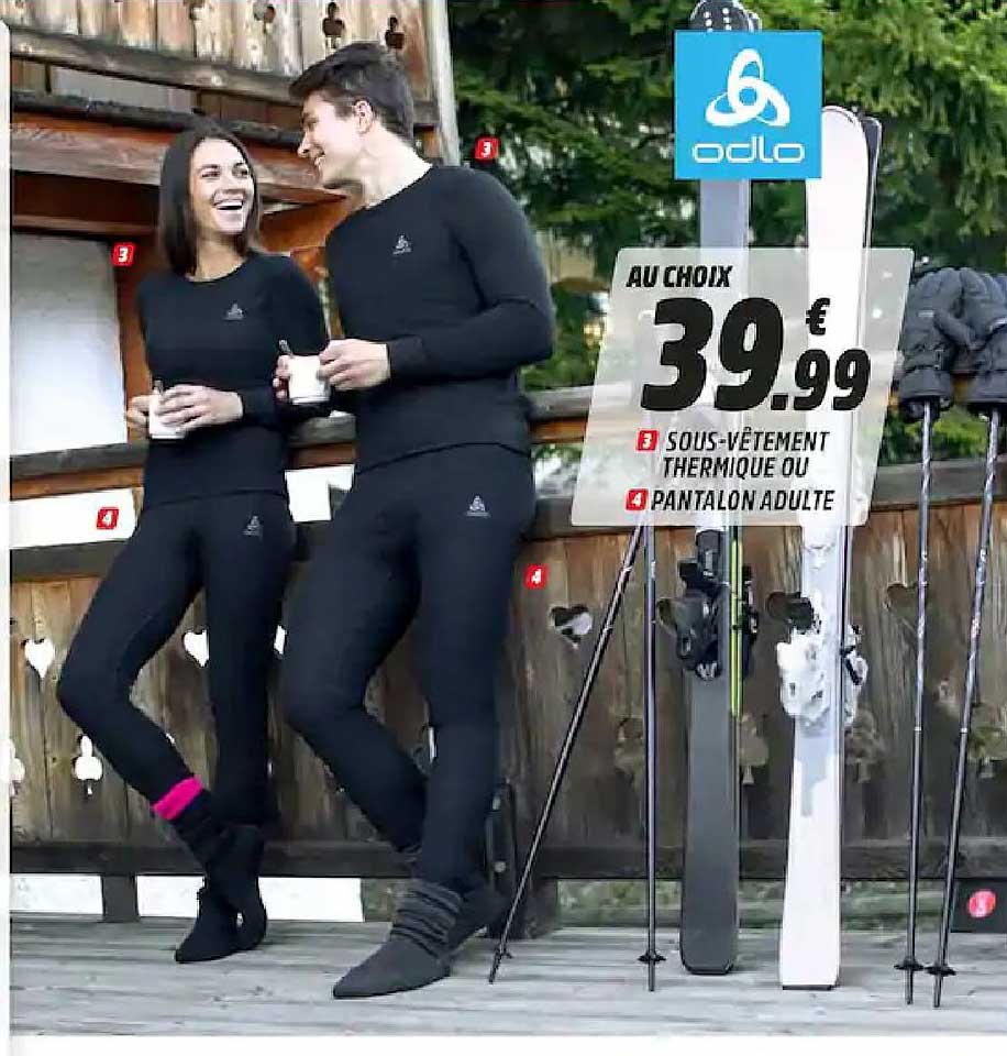 Sous-vêtement Thermique Ou Pantalon Adulte Odlo