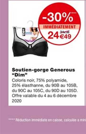 soutien gorge generous "dim"