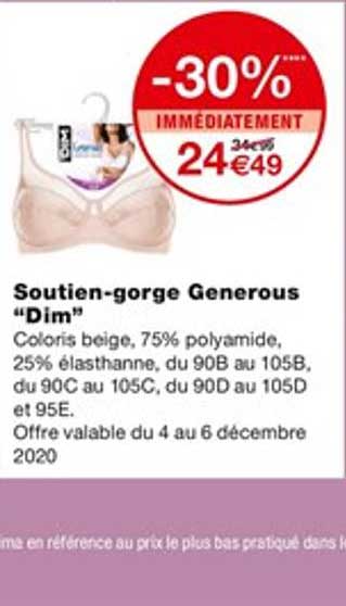 soutien gorge generous dim
