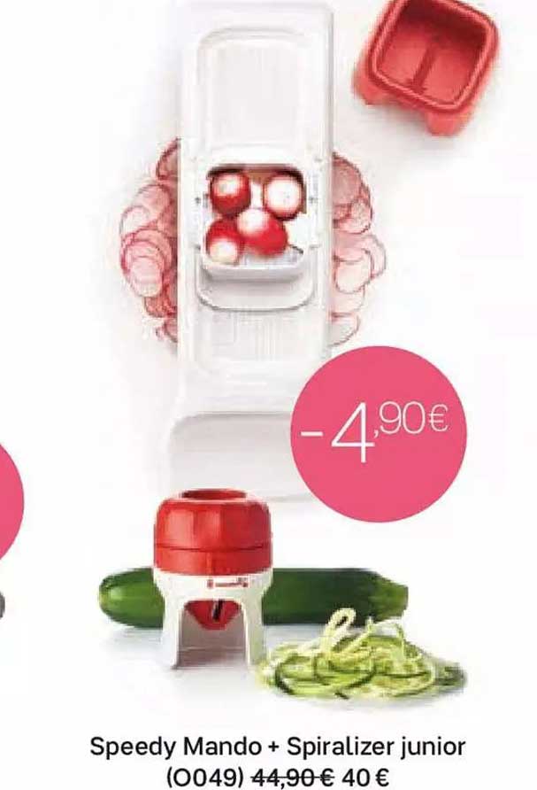 speedy mando + spiralizer junior