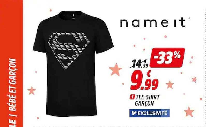 tee-shirt garçon name it