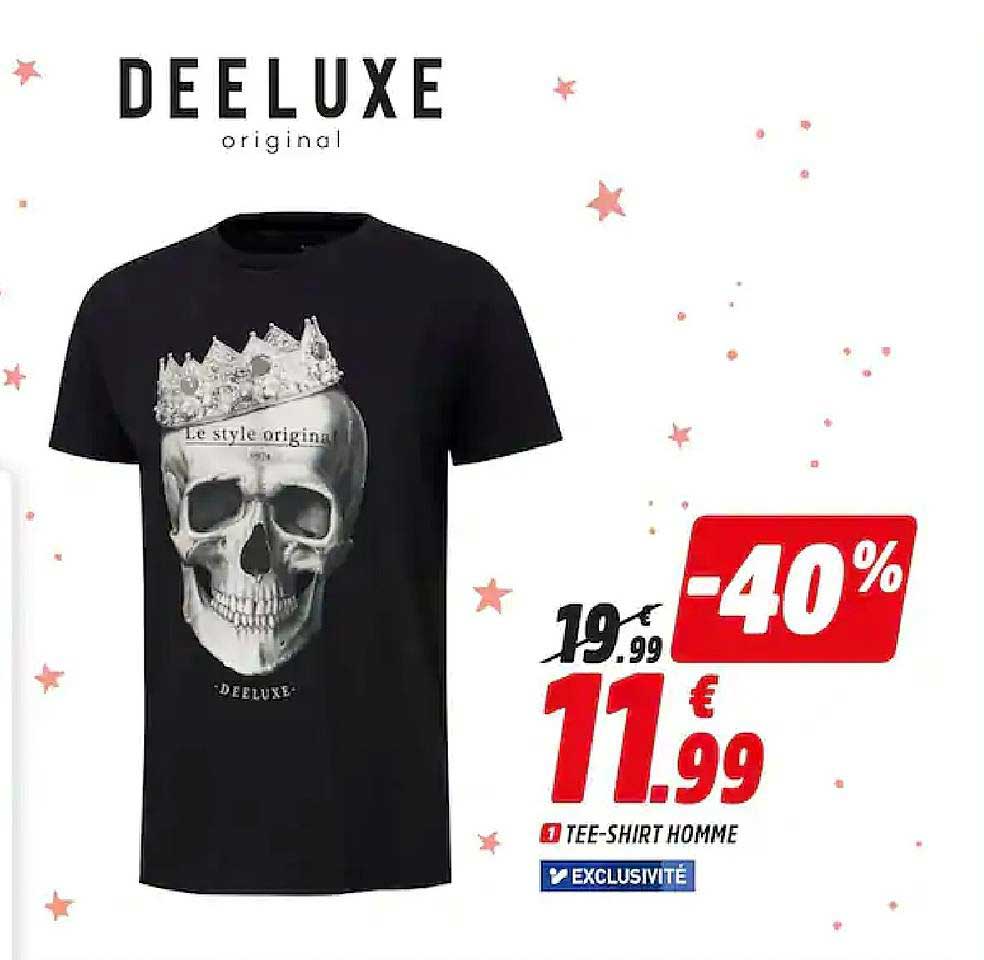 tee-shirt homme deeluxe