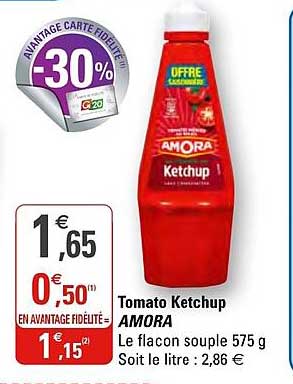 tomato ketchup amora