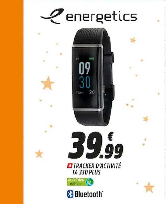 tracker d'activité ta 330 plus energetics