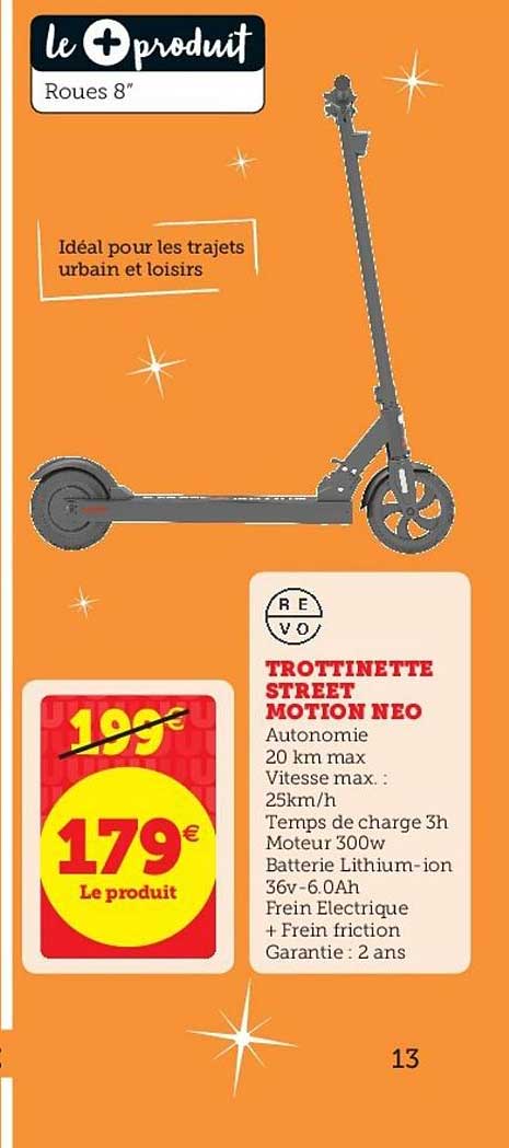 trottinette street notion neo