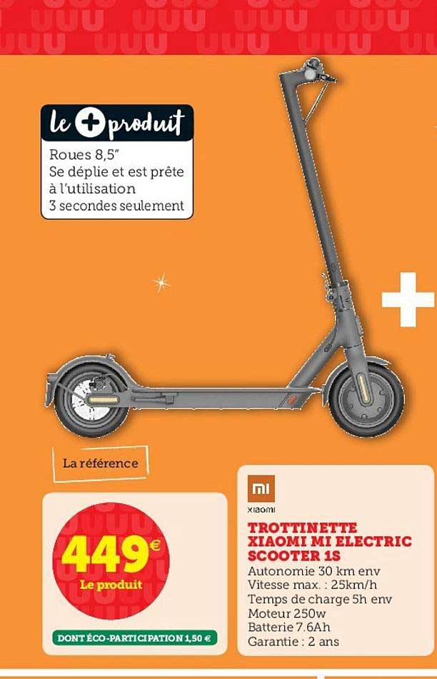 trottinette xiaomi mi electric scooter 15