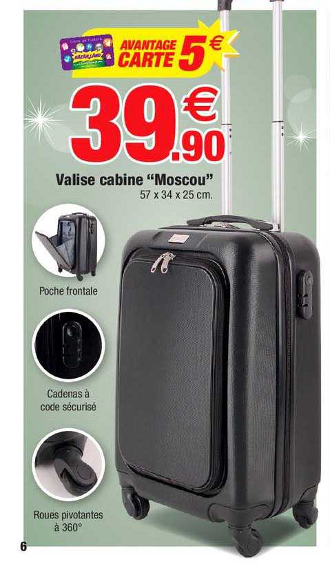valise cabine "moscou"