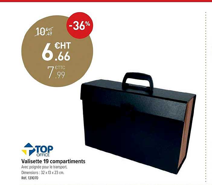 Valisette 19 Compartiments Top