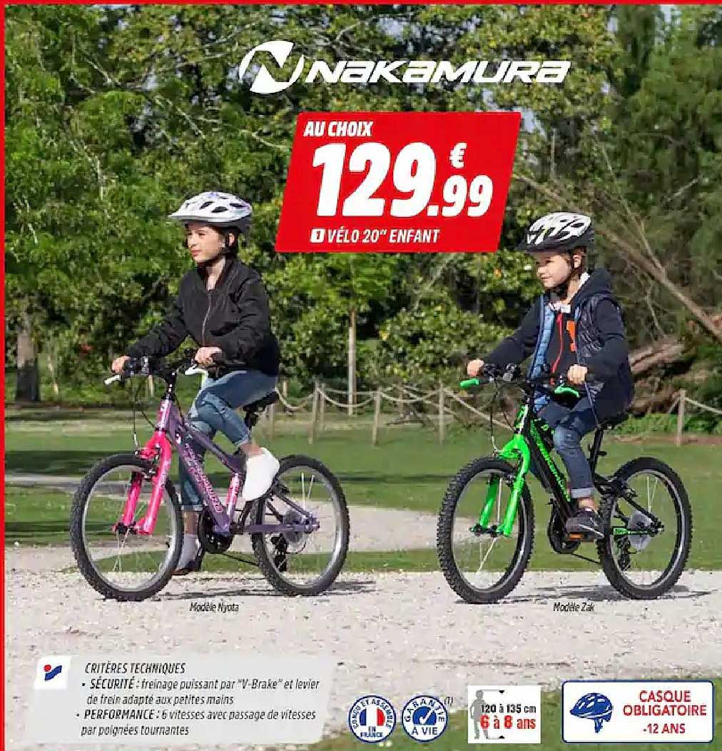 Vélo 20" Enfant Nakamura