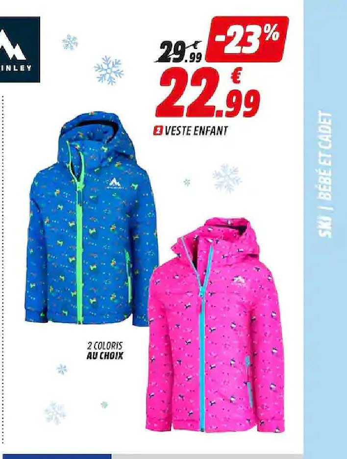 veste enfant mc kinley